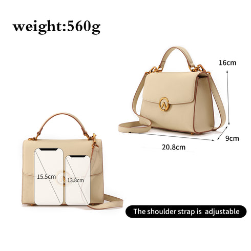 Gelanni Briefcase Bag - Apricot